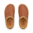 REEF Weekend Low Brooke shoes shown with toes facing upward and cozy sherpa lined footbeds for comfort