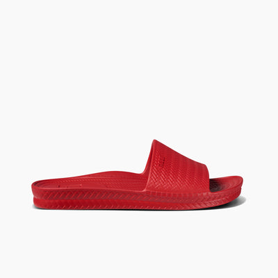 Women's Water Scout Slides in Red Hot side view