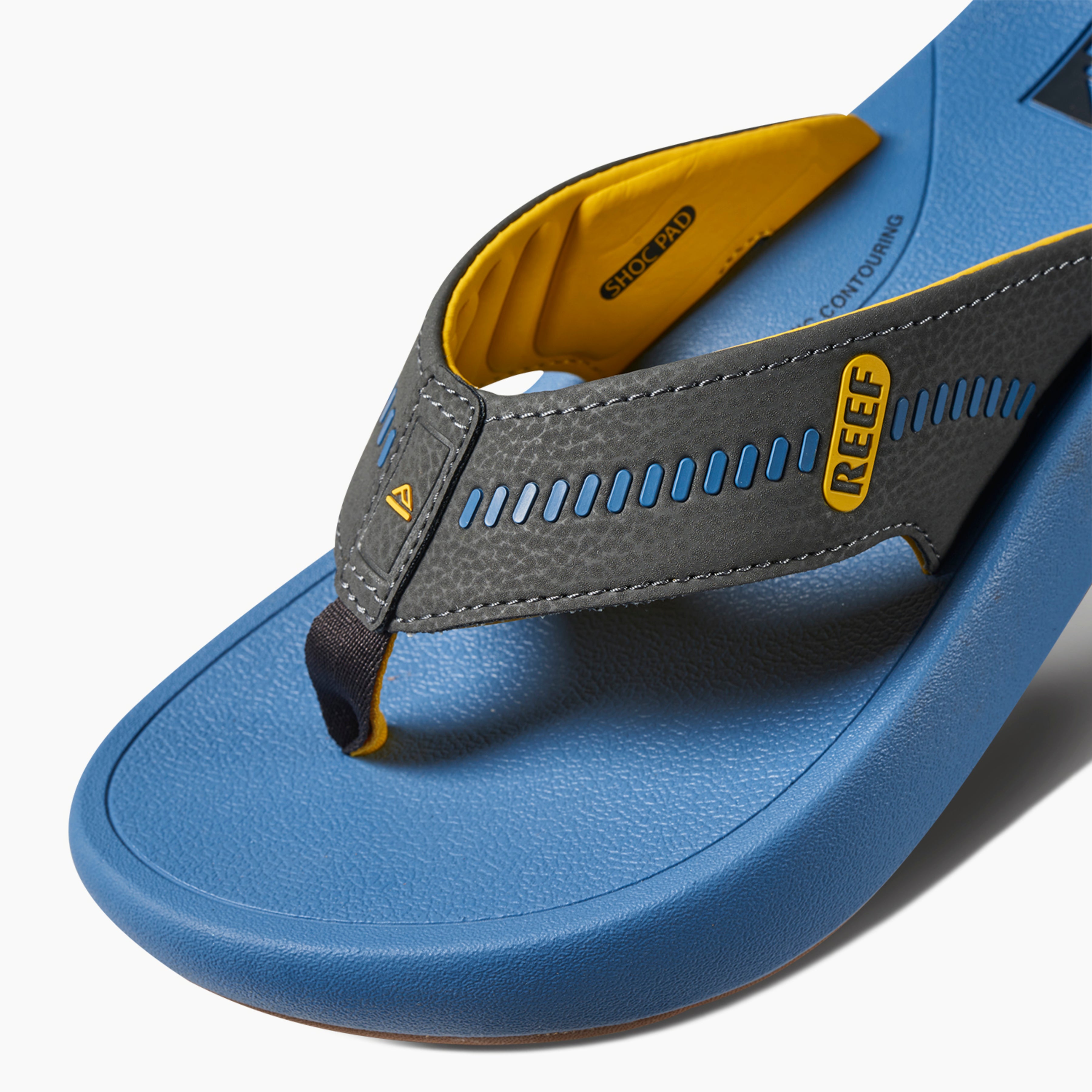 Men's Swellsole Cruiser Sandals in Yellow/Black/Blue | REEF® Men's Swellsole Cruiser Sandals in Yellow/Black/Blue | REEF®