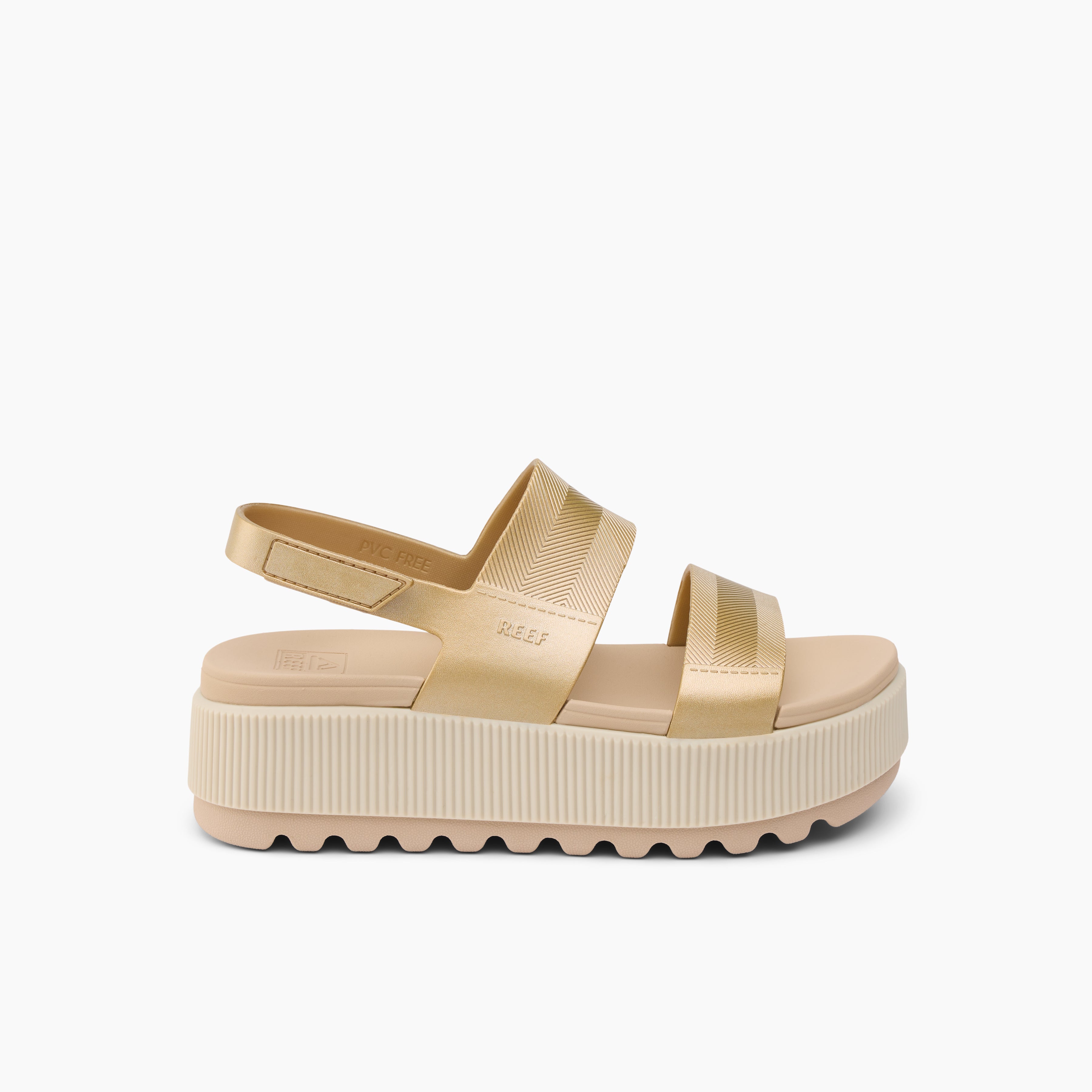 Reef Vista Higher Gia Sandals 9.5 B in Black | Lyst