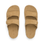 Ojai Two Bar sandals top view facing up, featuring soft-rebound cushioning and anatomical arch support for comfort.