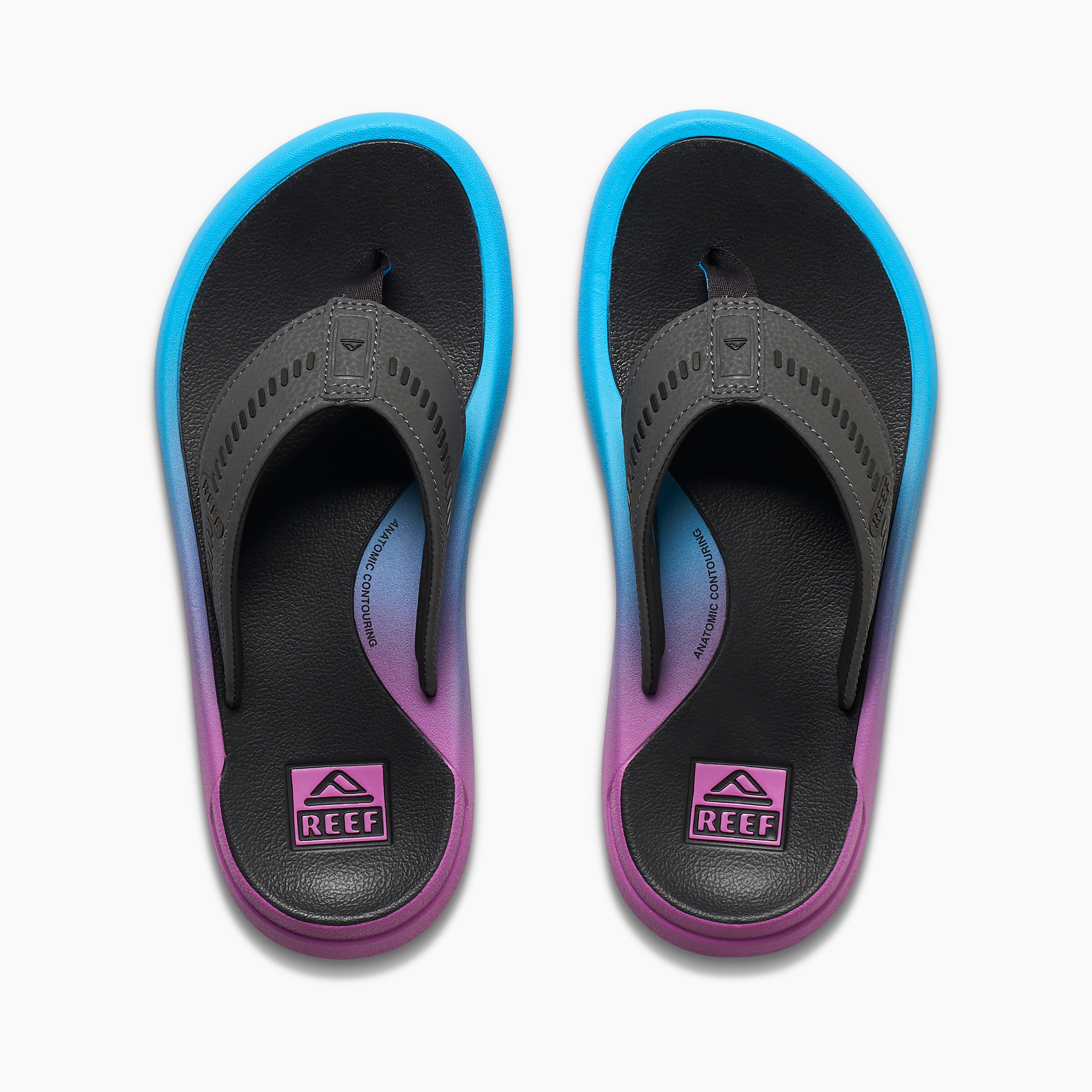 Men's Cruiser Sandals in Grey/Purple/Blue | REEF®