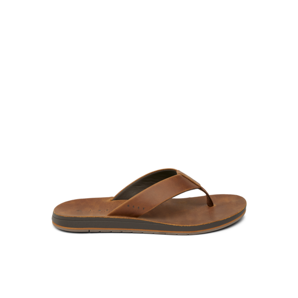 Reef Ojai Classic Thong Sandals Mens 8 Dark Brown Leather‎ Flip Flops Summer New Men main image 3