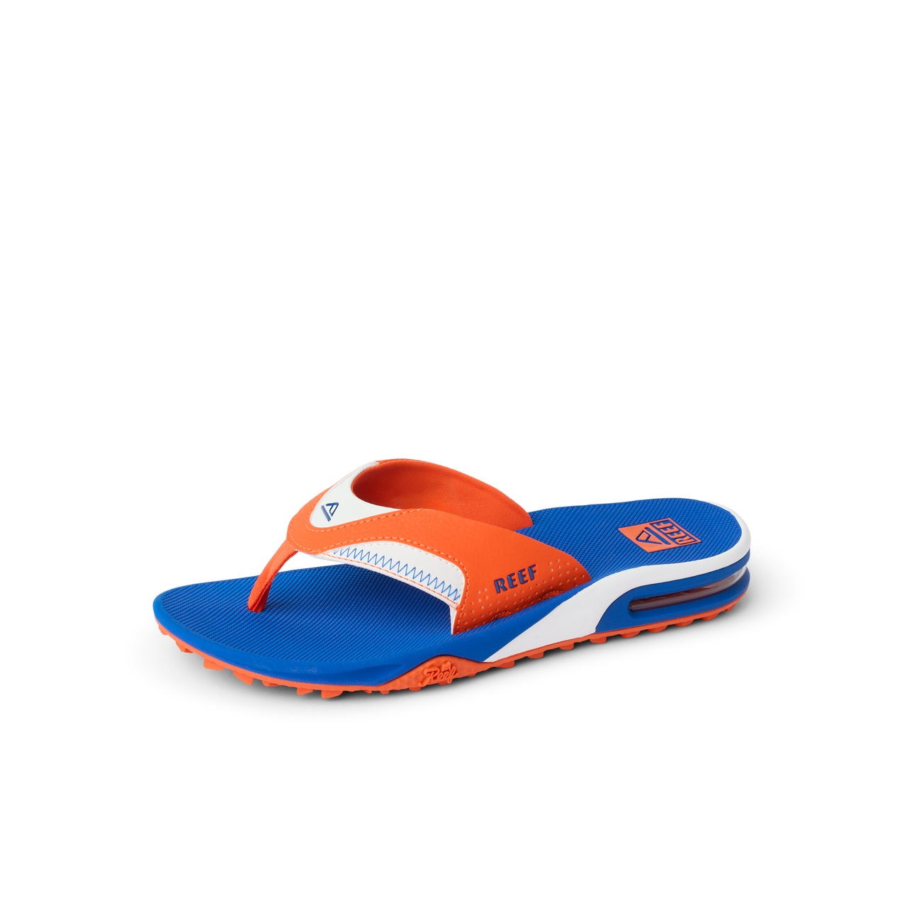 Fanning Pregame - Orange/Blue - Left Side View