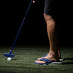 Fanning Pregame Sandals in Navy and White color