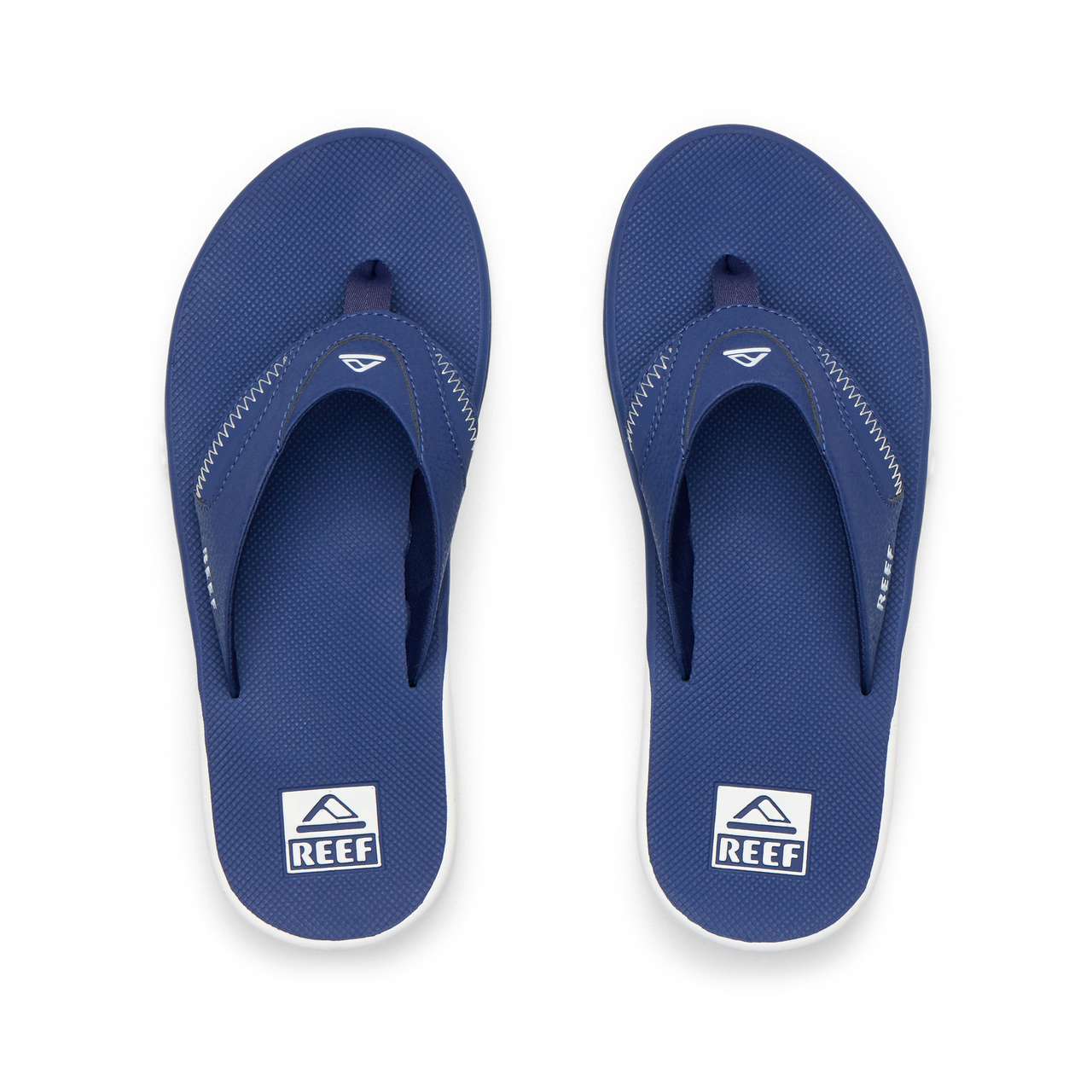 Fanning Pregame - Navy/White - Top View