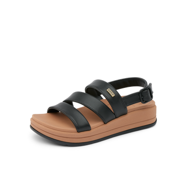 Aura Escape - Black/Tan - Left Side View