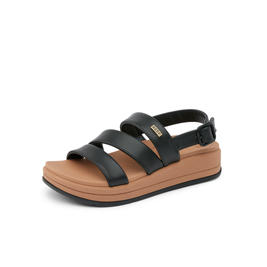 Aura Escape - Black/Tan - Left Side View