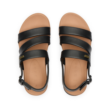 Aura Escape - Black/Tan - Top View