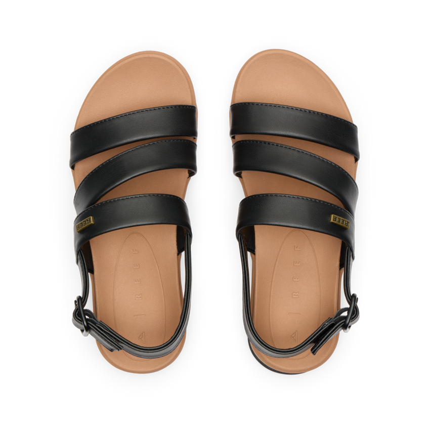 Aura Escape - Black/Tan - Top View