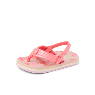 Little Ahi - Pink Plaid - Left Side View