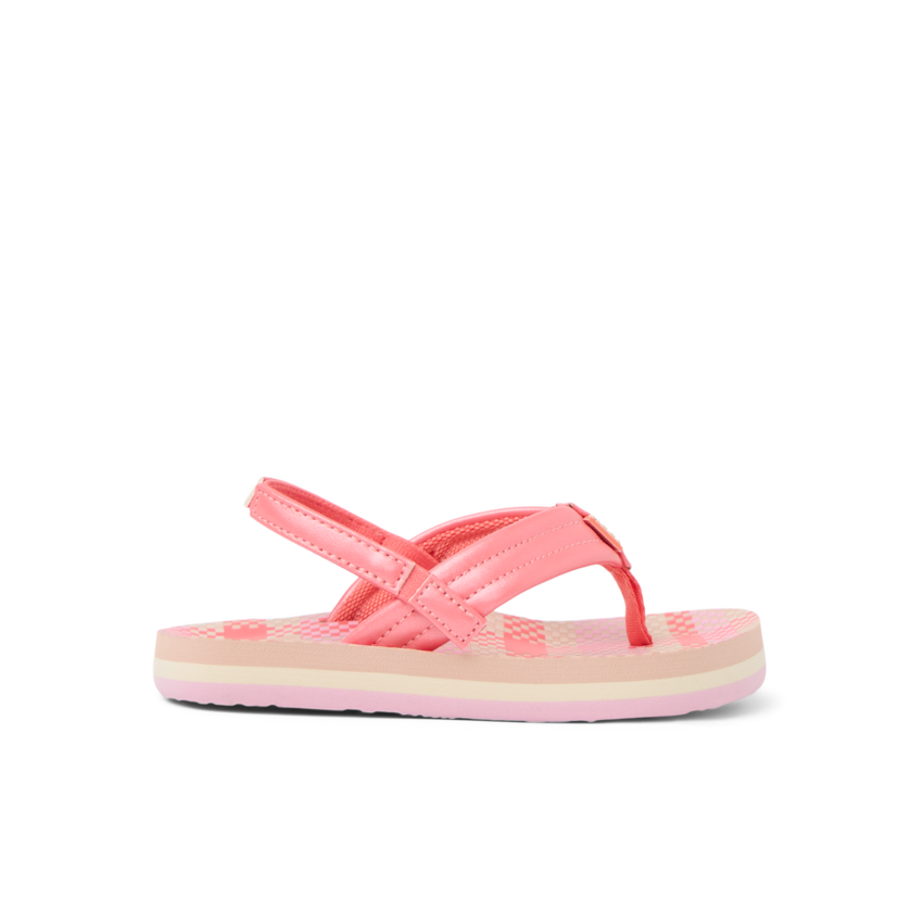 Little Ahi - Pink Plaid - Right Side View