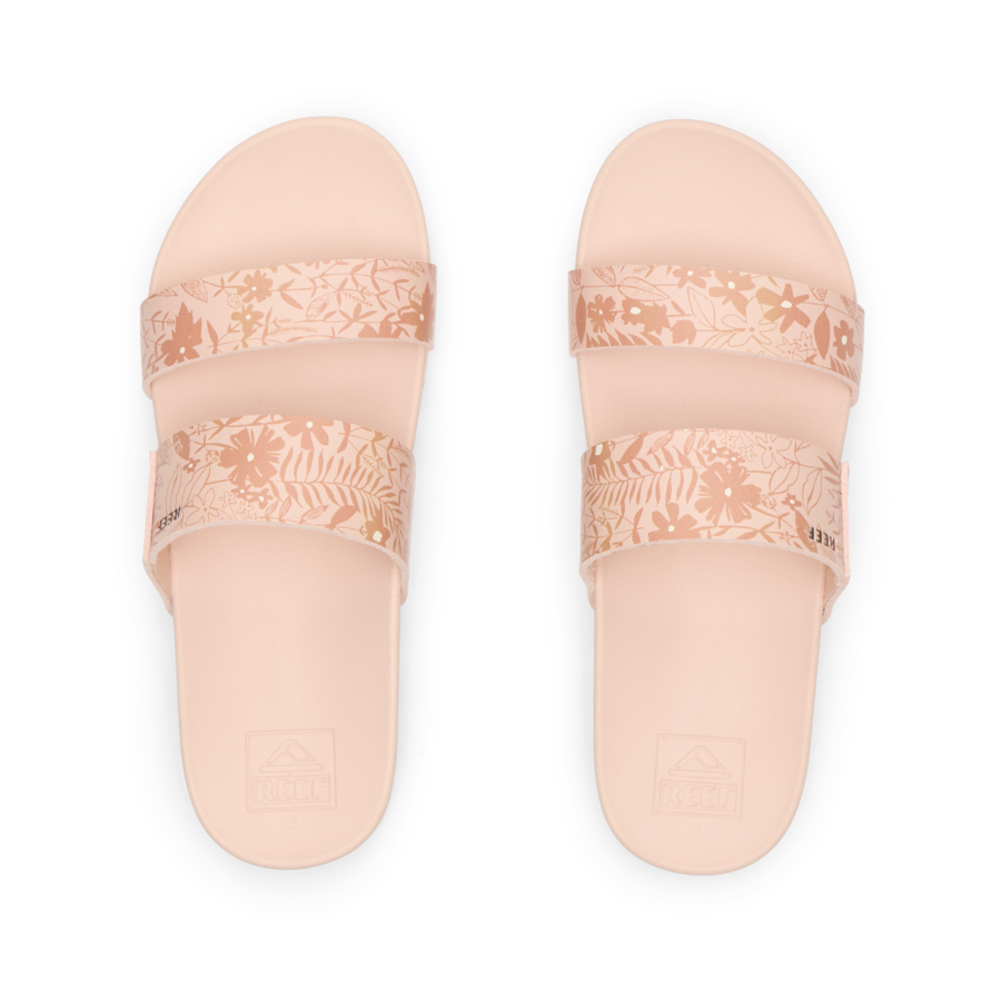 Girls' Vista Hi Two Strap Slip On Sandals in Flower Field | Reef