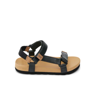 Little Rem Hi - Black/Tan - Right Side View
