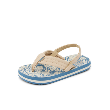 Little Ahi - Blue/Tan Palm - Left Side View