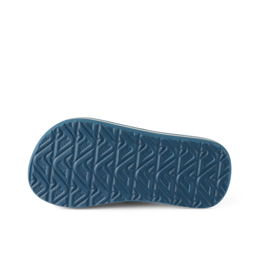 Little Ahi - Blue/Tan Palm - Underside View