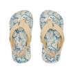 Little Ahi - Blue/Tan Palm - Top View