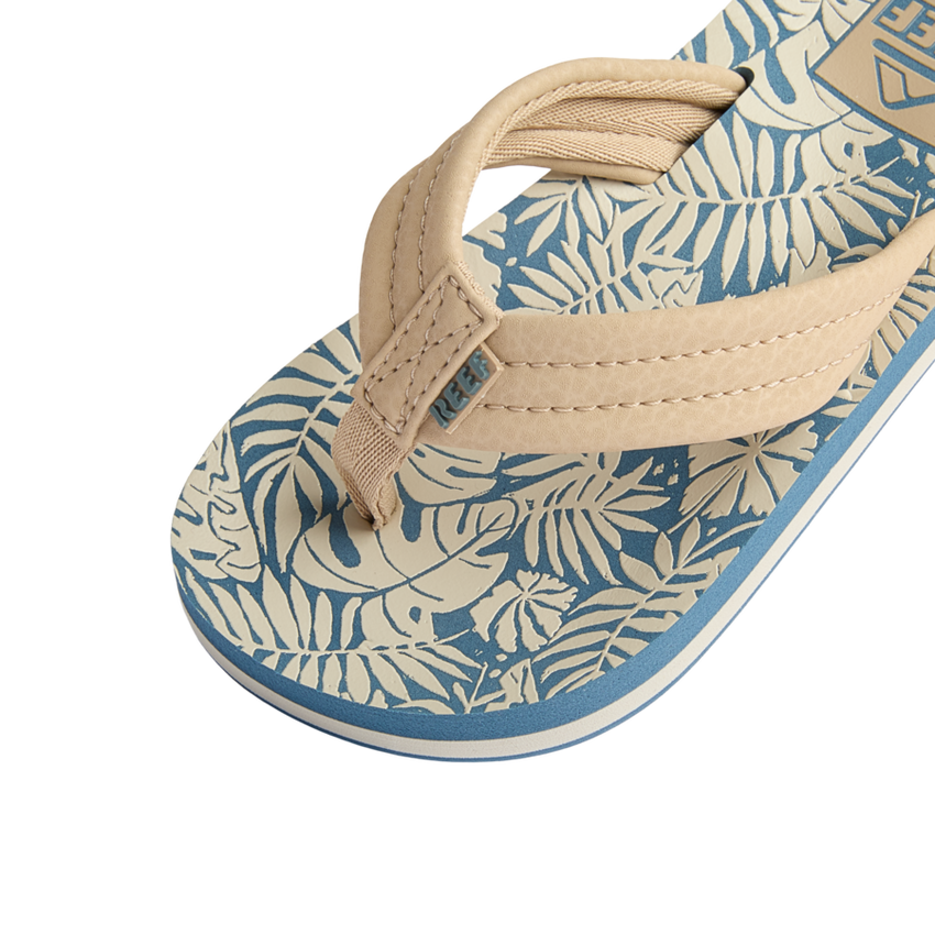 Kids Ahi - Blue/Tan Palm - Down the Line 1 View