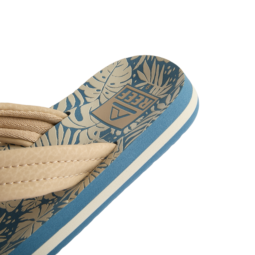 Kids Ahi - Blue/Tan Palm - Down the Line 2 View