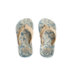 Kids Ahi - Blue/Tan Palm - Top View