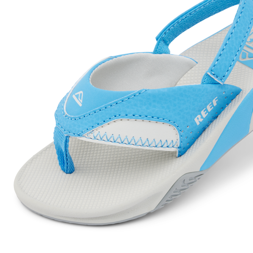 Little Fanning - Light Grey/Light Blue - Down the Line 1 View