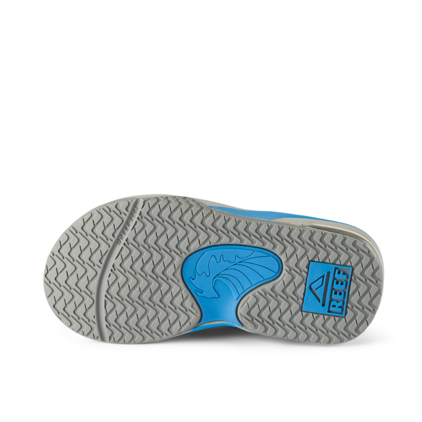Little Fanning - Light Grey/Light Blue - Underside View