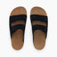 Ojai Two Bar - Black/Tan - Top View