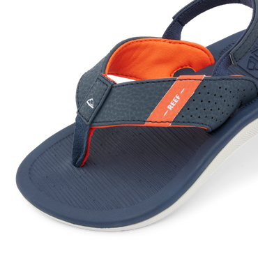 Little Santa Ana - Navy/White/Orange - Down the Line 1 View