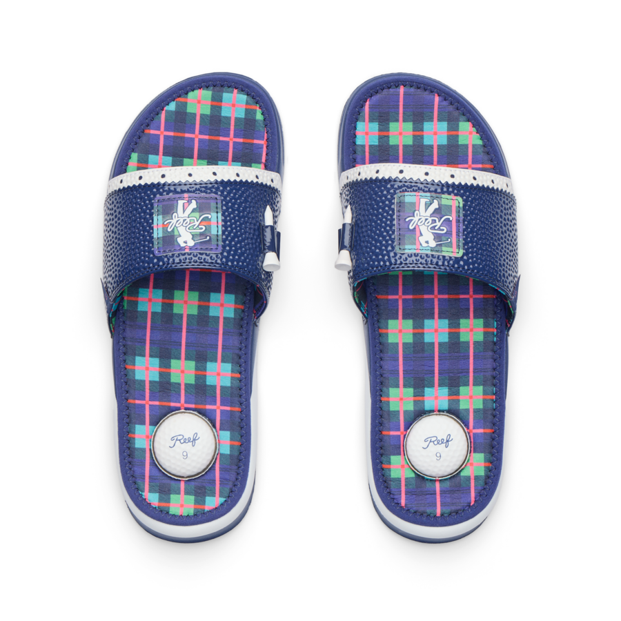 Reef‎ Mulligan Slides Scottish Waters 2 Men\'s Size 12 New Limited Drop Reef Mulligan Slides Scottish Waters 2 Men main image 2