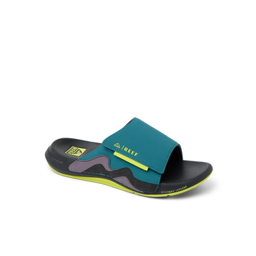 Cruiser Slide - Ocean/Lime/Purple - Main View