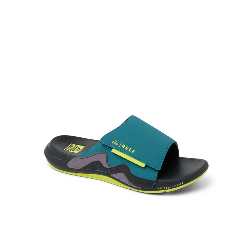 Cruiser Slide - Ocean/Lime/Purple - Main View