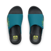 Cruiser Slide - Ocean/Lime/Purple - Top View