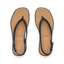 Water Willow Maya - Black/Tan - Top View