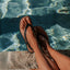 Water Willow Maya - Black/Tan - Top View