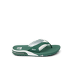 Fanning Pregame - Green/White - Top View