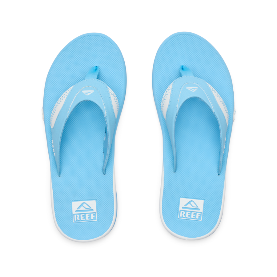Fanning Light Blue/White Men's Sandals | REEF®