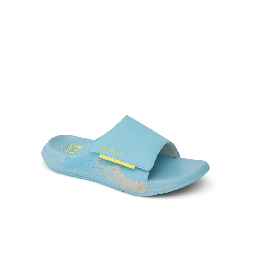 Cruiser Slide - Light Blue/Yellow - Main View