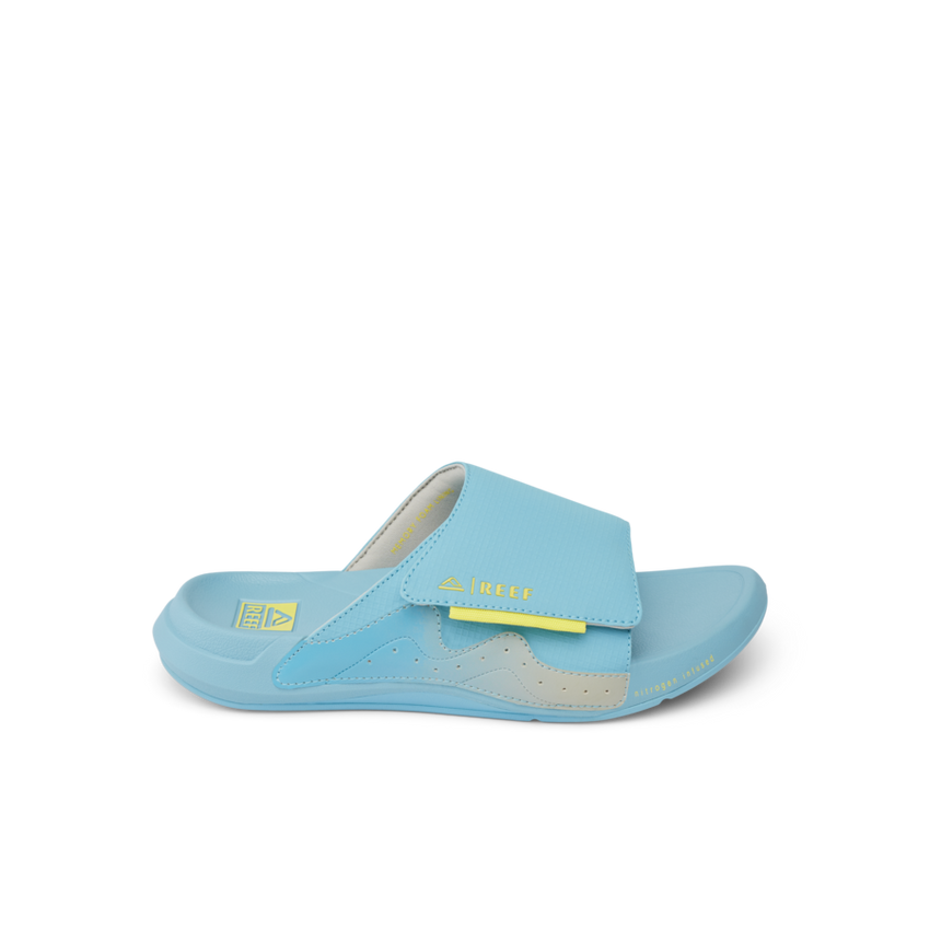 Cruiser Slide - Light Blue/Yellow - Main View