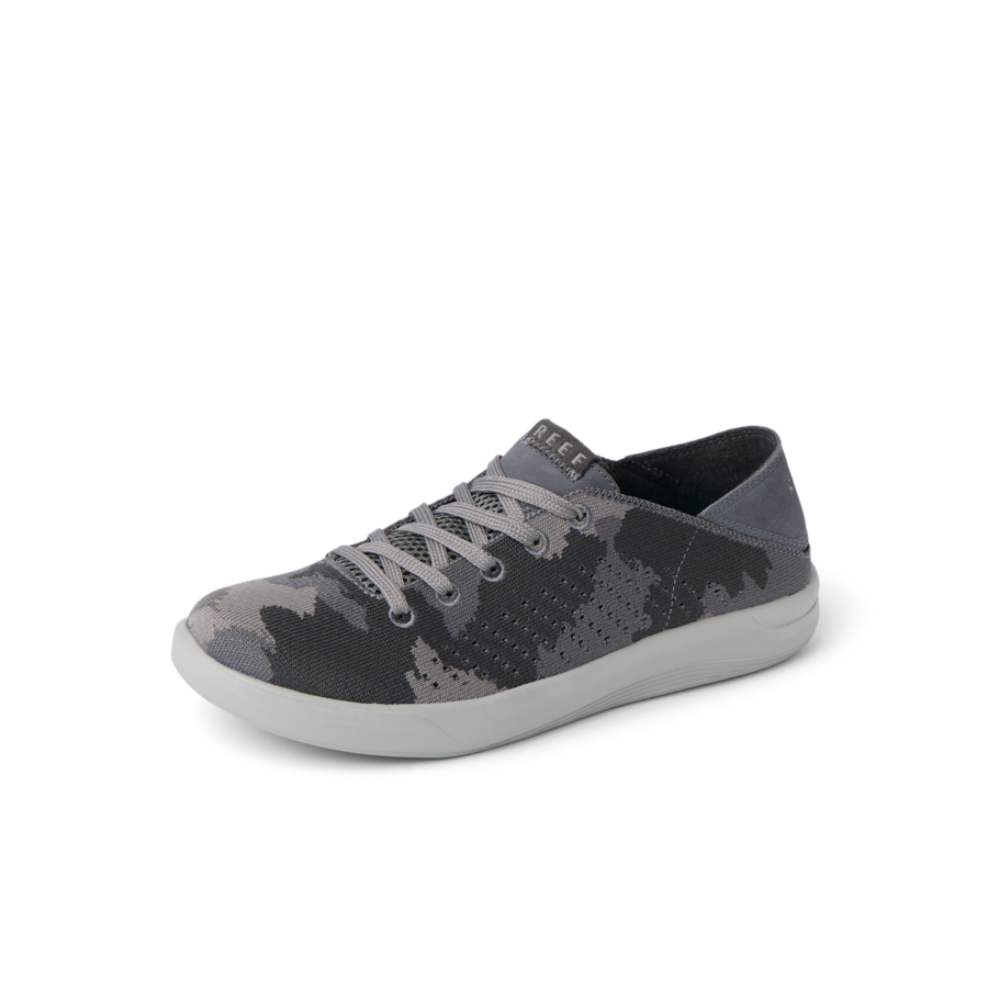Swellsole Neptune - Grey Camo - Left Side View