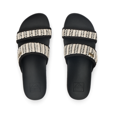 Cushion Vista Hi - Black/Vintage Woven - Top View