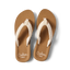 Baja Maria sandals top view facing upward with braided straps and cushioned footbeds for comfort and beach wear