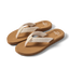 Pair of Baja Maria sandals for women facing left, featuring braided straps and cushioned footbeds for beach comfort.