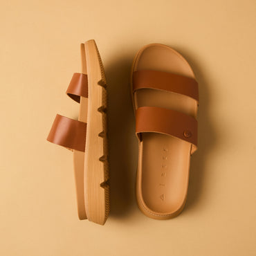 Vista Luxe Thea - Leather Brown - Top View