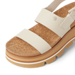Vista Luxe Liah - White/Tan - Down the Line 1 View