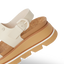 Vista Luxe Liah - White/Tan - Down the Line 2 View