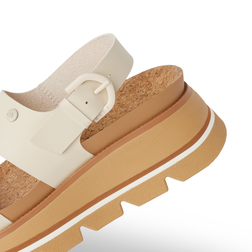 Vista Luxe Liah - White/Tan - Down the Line 2 View