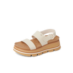 Vista Luxe Liah - White/Tan - Left Side View