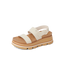 Vista Luxe Liah - White/Tan - Left Side View