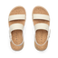 Vista Luxe Liah - White/Tan - Top View