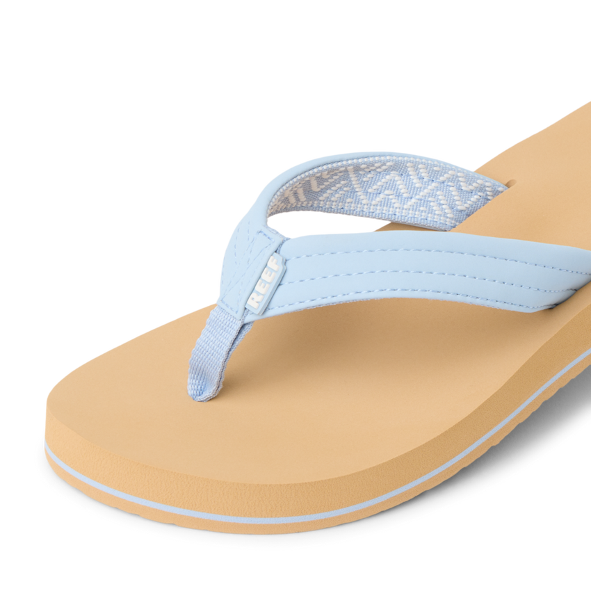 Reef Cushion Breeze - Dusty Blue - Down the Line 1 View